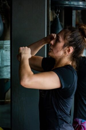 Alexa Grasso boxing