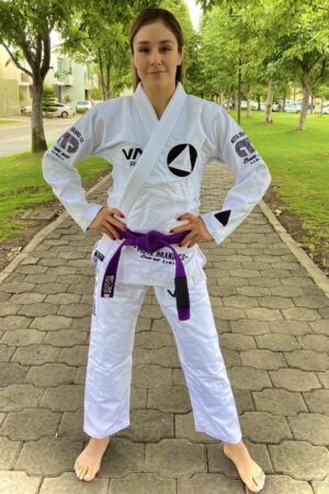 Alexa Grasso purple belt BJJ