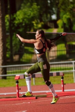 Anete Sietina track and field athlete
