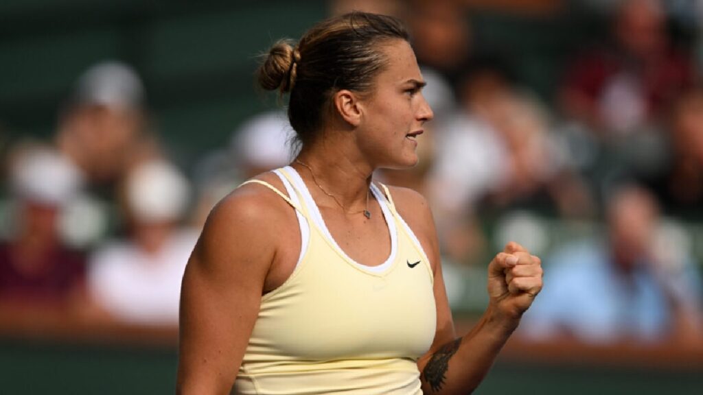 Aryna Sabalenka qualified for the third round of the WTA 1000 Miami