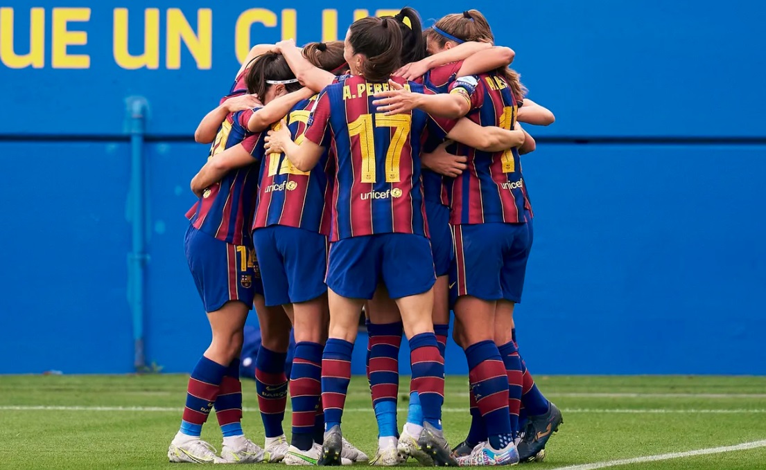 Barcelona Femeni win