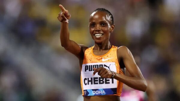 Beatrice Chebet running