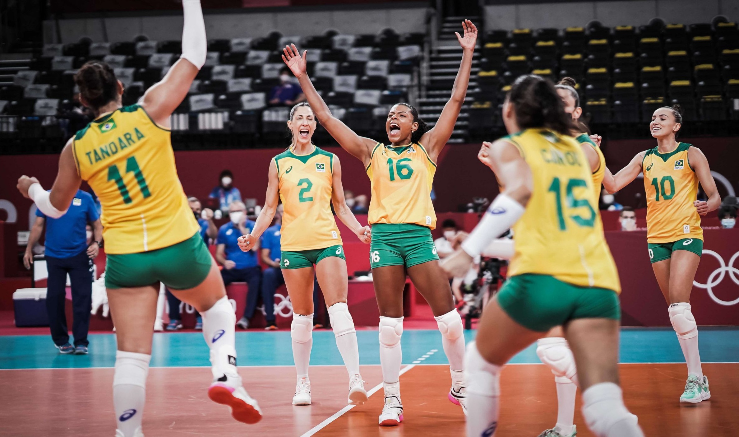 Brazil Women volleyball team