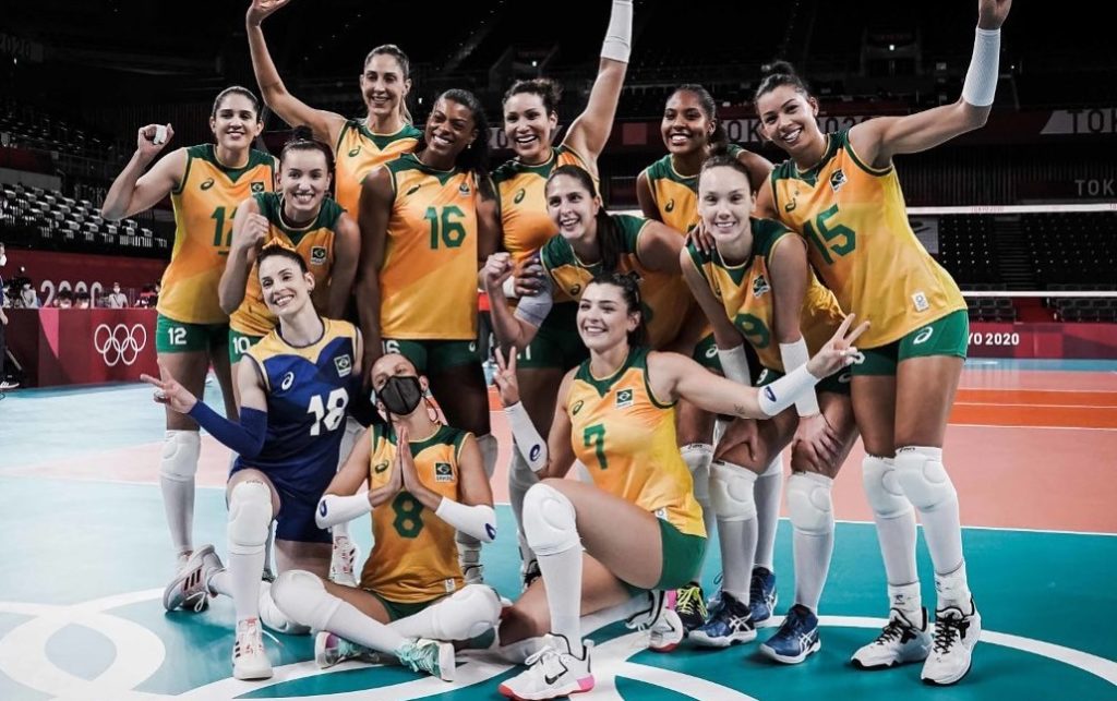 Brazil qualified for the semifinals of the Olympic Games after beating