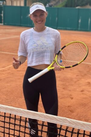 Caroline Wozniacki tennis hot