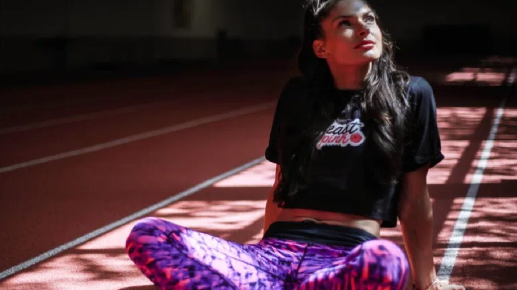 Gabriela Petrova won the triple jump gold at an international athletics