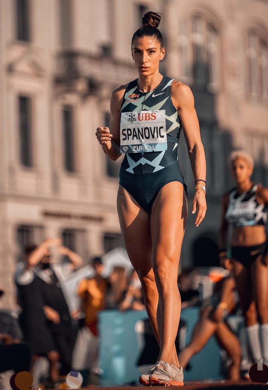 Serbian athlete Ivana SpanovicVuleta Femi Sports