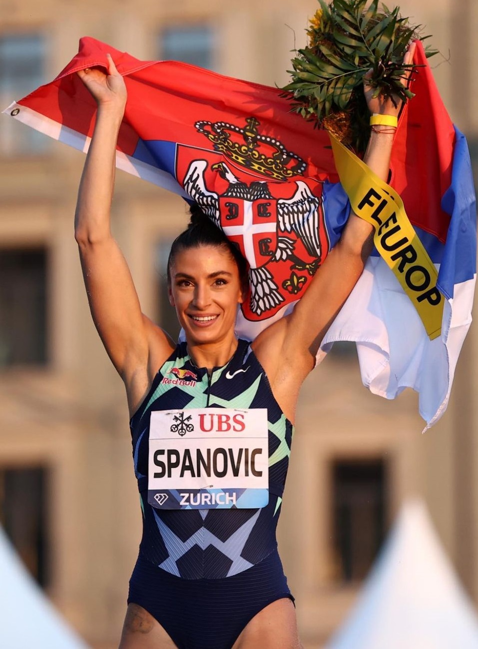 Serbian athlete Ivana SpanovicVuleta Femi Sports
