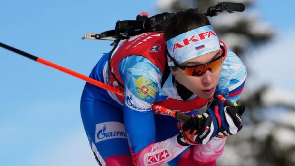 Justine Braisaz-Bouchet win biathlon