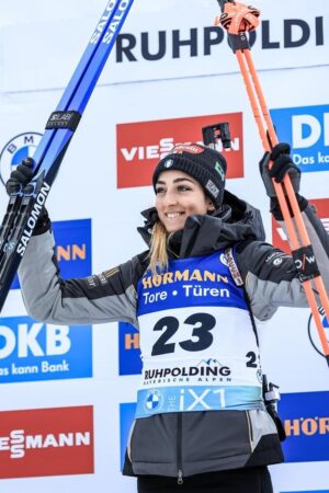 Lisa Vittozzi biathlon World Cup victory