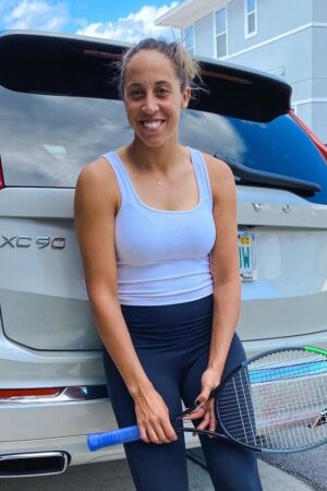 Madison Keys hot tennis