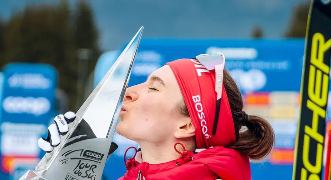 Natalya Nepryayeva Tour de Ski
