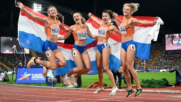 Netherlands 4x200m relay