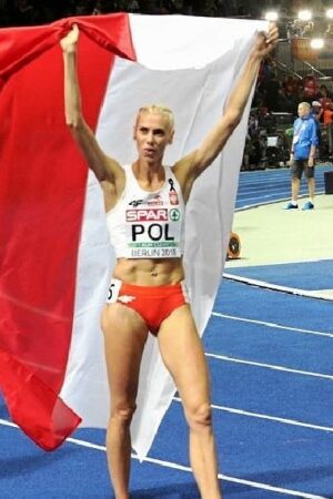 Polish athlete Iga Baumgart-Witan