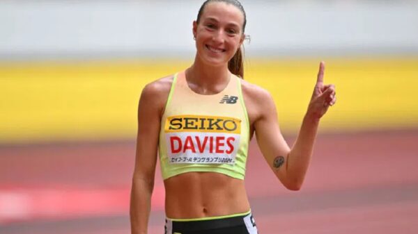 Rose Davies Tokyo running