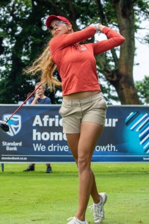 Sharmila Nicollet golf girl