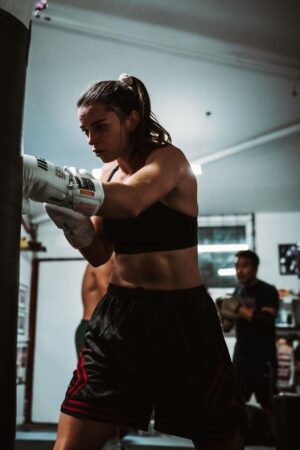 Skye Nicolson boxing girl