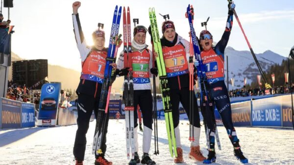 Team Norway biathlon 4x6km relay