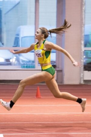 Vaida Padimanskaite long jump
