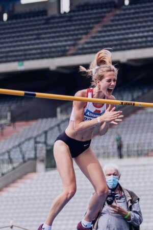 Zita Goossens high jump athlete