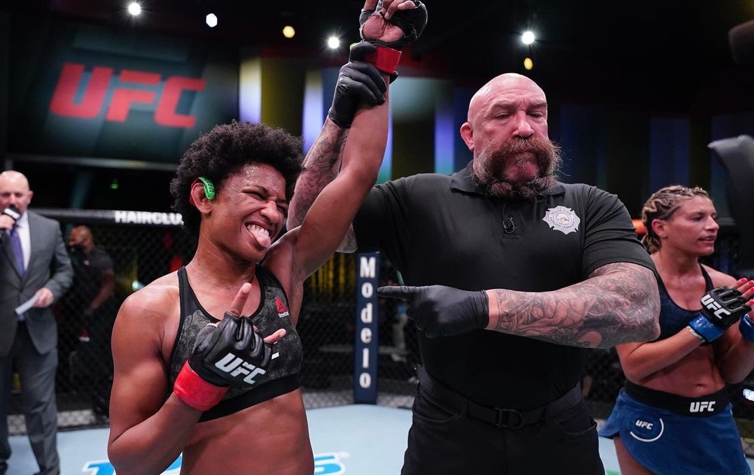 Angela Hill winner UFC