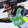 Anna Swenn-Larsson skiing