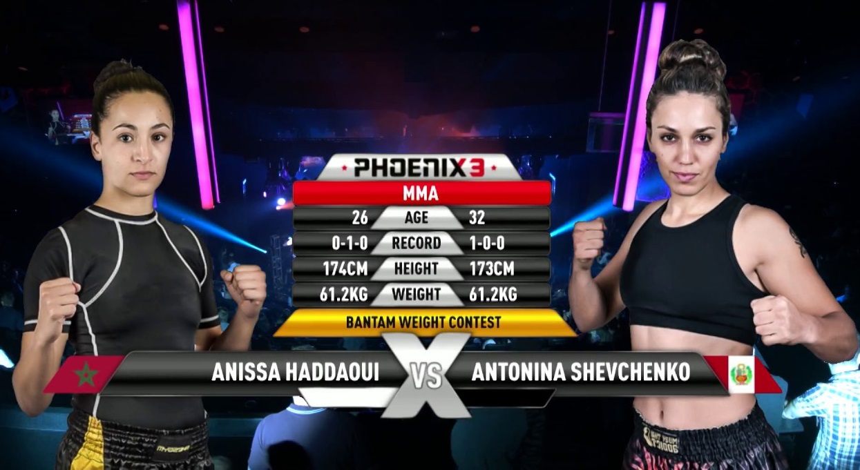 Antonina Shevchenko vs Anissa Haddaoui