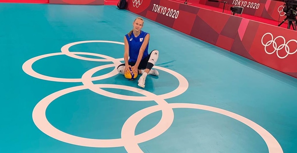 Arina Fedorovtseva volleyball