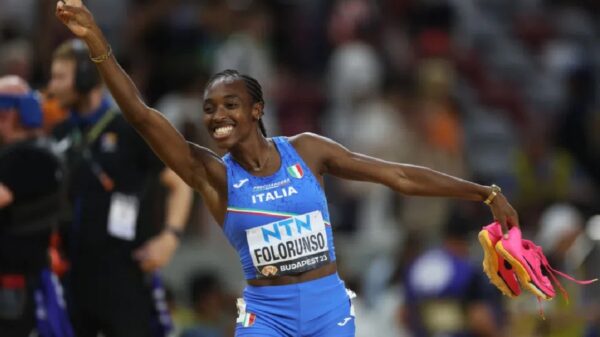 Ayomide Folorunso hurdles