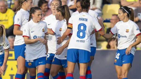 Barcelona Femeni goal