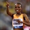 Beatrice Chebet running