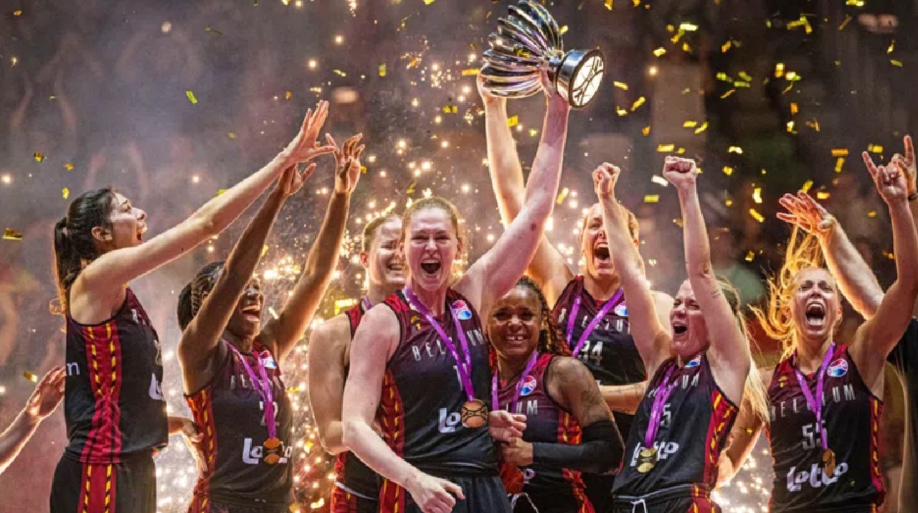 Belgium basketball European champion