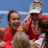 Canada qualified for the final of the Billie Jean King Cup