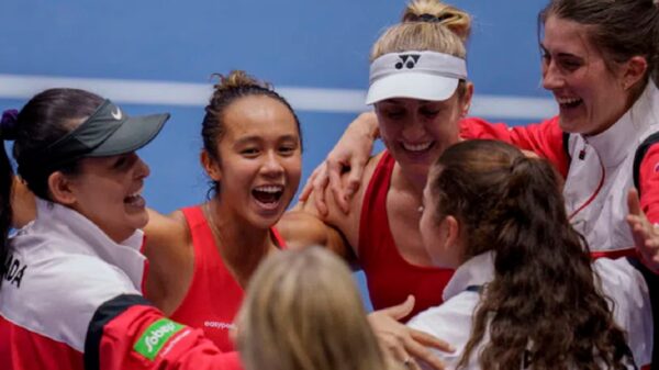 Canada qualified for the final of the Billie Jean King Cup