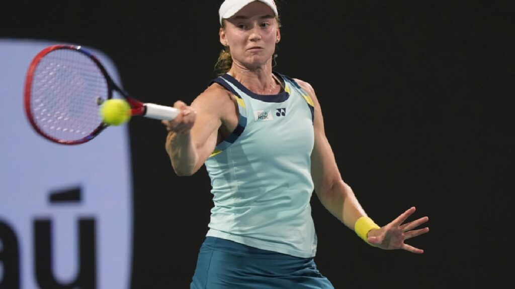 Elena Rybakina qualified for the semi-finals of the WTA 1000 Miami Open