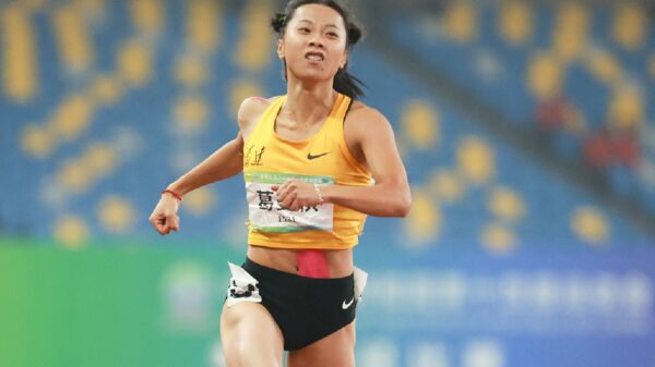 Ge Manqi 100m gold