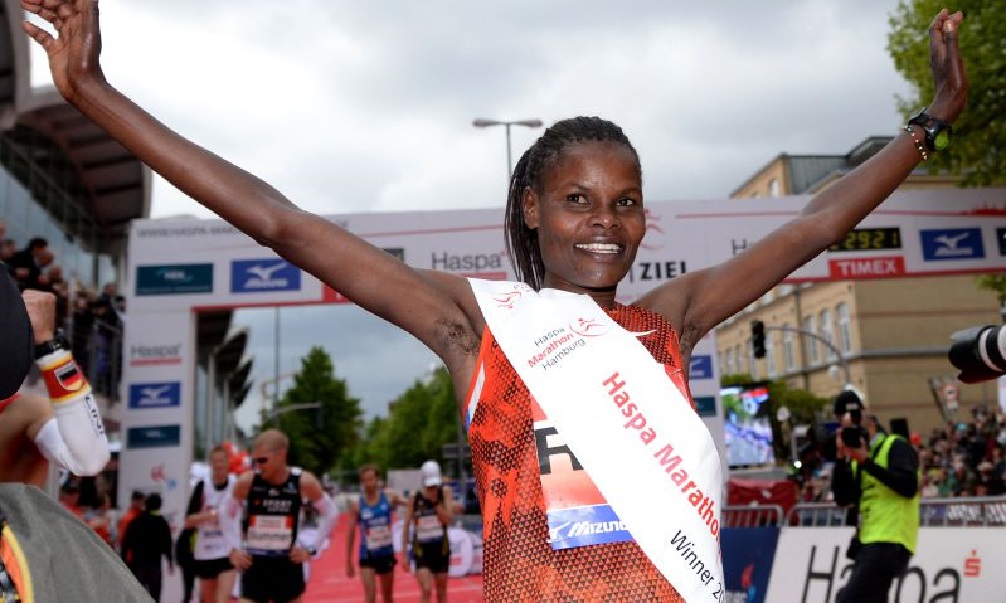 Georgina Rono marathon