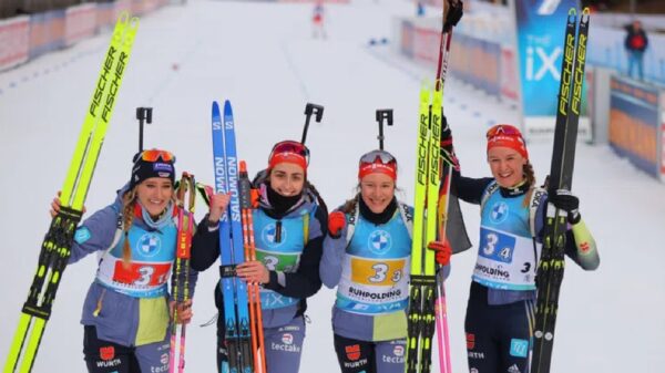 German biathlon team