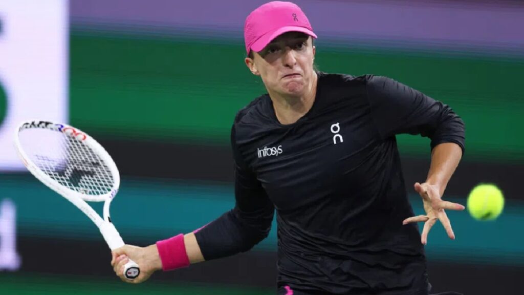 Iga Swiatek qualified for the semifinals of the WTA 1000 Indian Wells