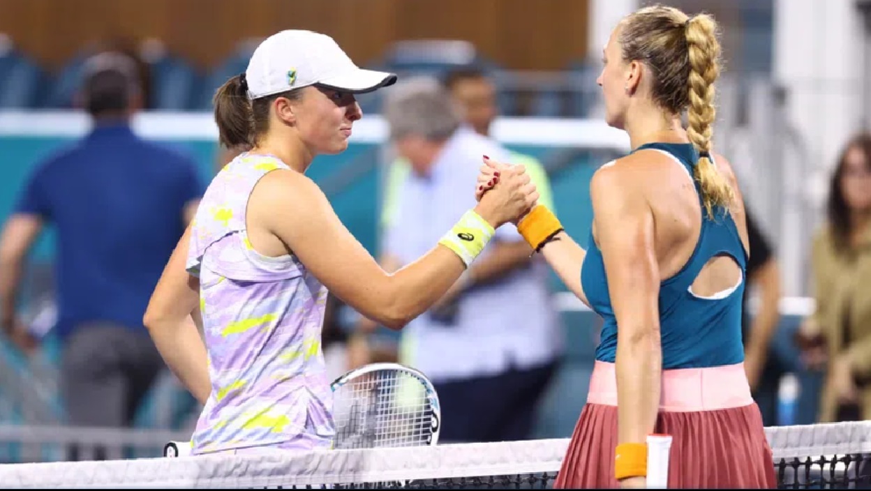 Iga Swiatek vs Kvitova Miami Open