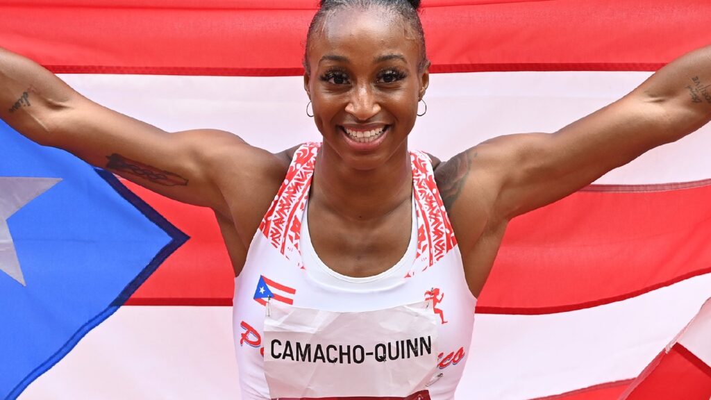 Jasmine CamachoQuinn recorded her second 100m hurdles Diamond League