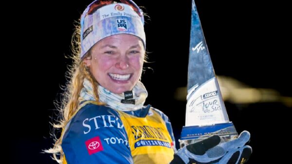 Jessica Diggins Tour de Ski circuit