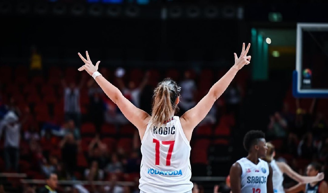 Jovana Nogic Serbia basketball