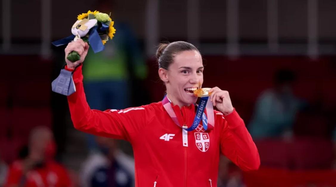 Jovana Prekovic gold Tokyo 2020