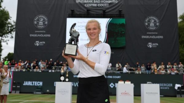 Katerina Siniakova title WTA 250 Bad Homburg Open