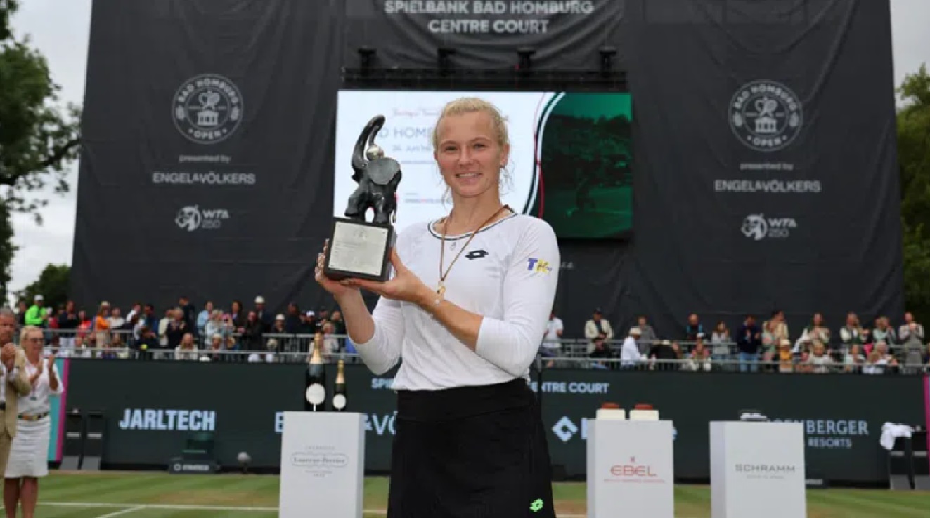 Katerina Siniakova title WTA 250 Bad Homburg Open