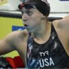 Kathleen Ledecky swimming