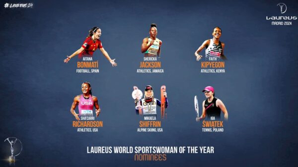 Laureus World Sportswoman of the Year 2024 nominees