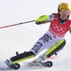 Lena Duerr skiing