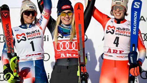 Mikaela Shiffrin slalom win